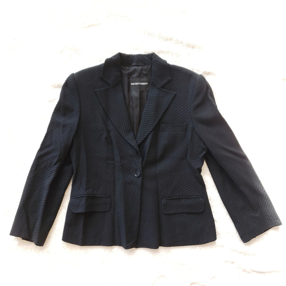 Emporio Armani Textured Blazer